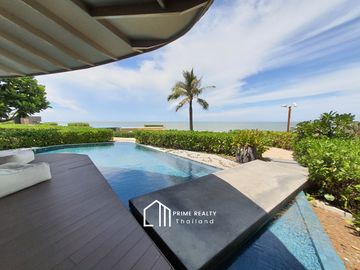 Luxury Beachfront Pool Villa @Chaam
