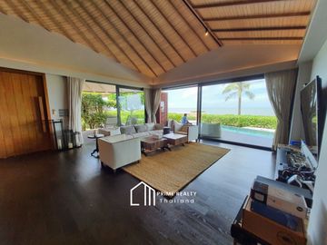 Luxury Beachfront Pool Villa @Chaam
