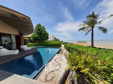 Luxury Beachfront Pool Villa @Chaam