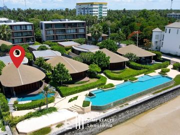 Luxury Beachfront Pool Villa @Chaam