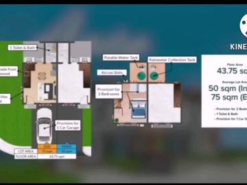 2-bedroom Townhouse with Parking House and Lot for sale in Naic Cavite