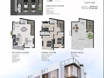 Brand New 3 Storey Townhouse in Teacher's Village, Quezon City