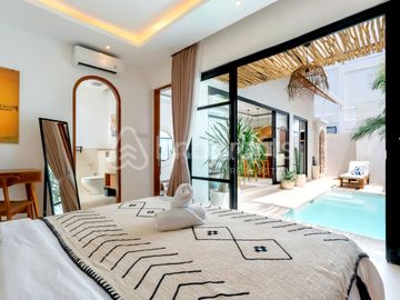 Stunning Tropical 1 Bedroom Pererenan Villa for Sale Leasehold