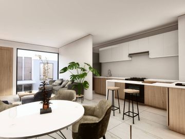 Condominio con balcón, Roof garden común y patio, Miguel Hidalgo, Ciudad de México.
