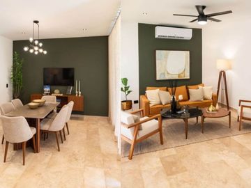 Casa con jardín, alberca privada, terraza y Cuarto de servicio, Zona Norte, Merida.