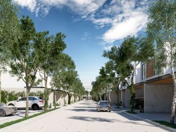 Casa con jardín, alberca privada, terraza y Cuarto de servicio, Zona Norte, Merida.