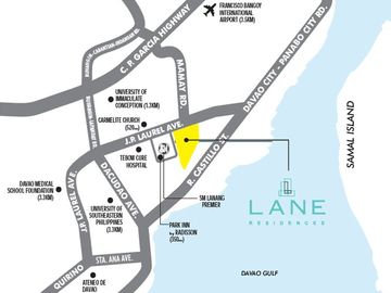 Studio 24sqm For Sale by Owner Pasalo Condo Davao City - Lane Residences