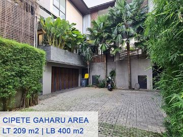 Dijual Rumah Modern Minimalis Cipete Gaharu, Jakarta Selatan