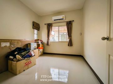 For sale 2-storey Semi-detached house in the Panthiya Phraeksa, newly renovated house.  Ready to move in