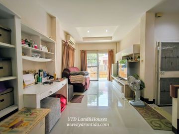 For sale 2-storey Semi-detached house in the Panthiya Phraeksa, newly renovated house.  Ready to move in