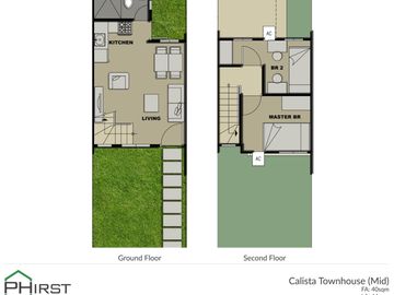 Calista Mid by PHirst Park Homes 2 BR house and lot in Calamba Laguna