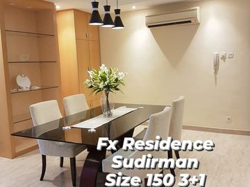 Fx Residence Sudirman Senayan 3+1BR Private Lift