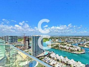 Departamento en Venta en Cancun en SLS Puerto Cancun de 6 Recamaras PH