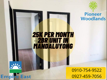 2BR Condominium In Mandaluyong For As low As 25k Monthly - Pet Friendly - Physically Connected in MRT BONI Station