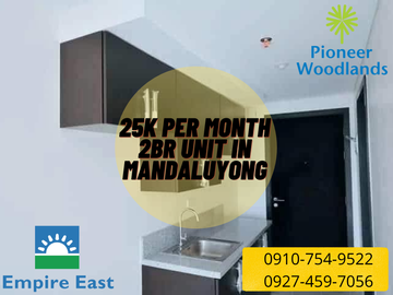 2BR Condominium In Mandaluyong For As low As 25k Monthly - Pet Friendly - Physically Connected in MRT BONI Station