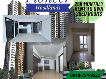 2BR Condominium In Mandaluyong For As low As 25k Monthly - Pet Friendly - Physically Connected in MRT BONI Station