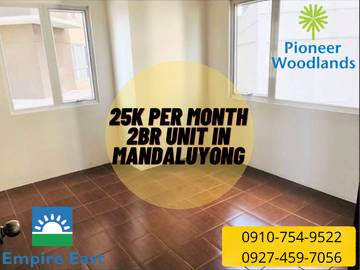 2BR Condominium In Mandaluyong For As low As 25k Monthly - Pet Friendly - Physically Connected in MRT BONI Station