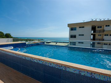 Venta de departamento en la playa, Punta Blanca Santa Elena Ecuador, sector El Mansito.