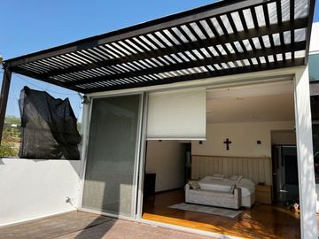 Casa en venta en villas del mesón de 1 piso y vista a club de golf