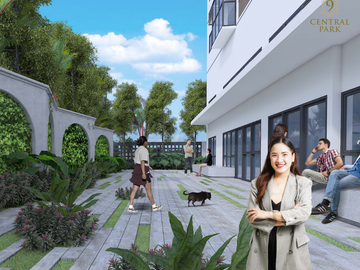 Preselling 1-bedroom unit with balcony, with maid's room (55.50 SQM) in 9 Central Park - First every residential tower in NGC - Northwin Global City, 