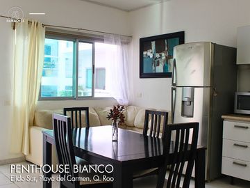 PENTHOUSE DE 3 RECÁMARAS CON TERRAZA Y JACUZZI