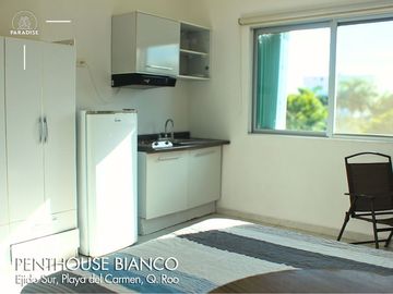 PENTHOUSE DE 3 RECÁMARAS CON TERRAZA Y JACUZZI