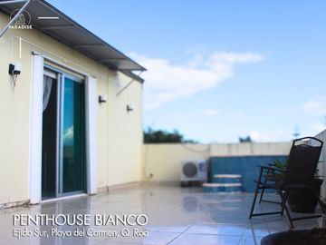 PENTHOUSE DE 3 RECÁMARAS CON TERRAZA Y JACUZZI