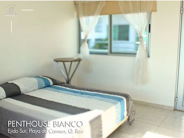 PENTHOUSE DE 3 RECÁMARAS CON TERRAZA Y JACUZZI