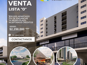 PRE VENTA DEPARTAMENTOS CERCA DEL CERRO DEL TESORO EN AV COLON
