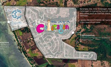 Playa Calatagan Residential Lot For Sale