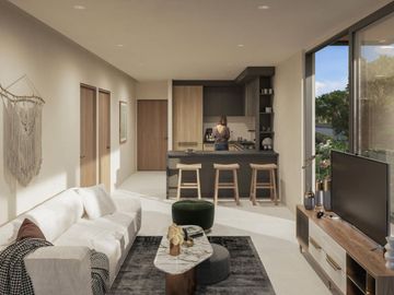 Penthouse con roof top, alberca privada, range de golf y Juegos infantiles, venta, Playacar, Playa del Carmen