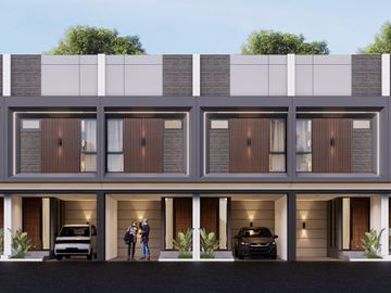 RUMAH BRAND NEW DESIGN MODERN MINIMALIS DI PUSAT KOTA JAKARTA BARAT