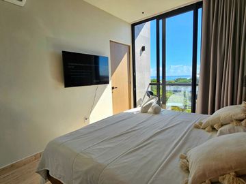 Departamento con vista al mar, Alberca, Rooftop, Gym, Centro, Playa del Carmen