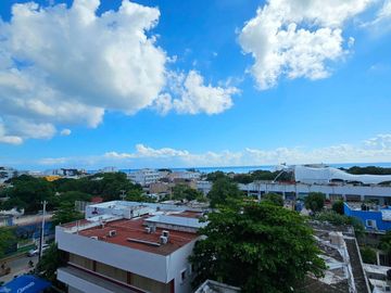 Departamento con vista al mar, Alberca, Rooftop, Gym, Centro, Playa del Carmen