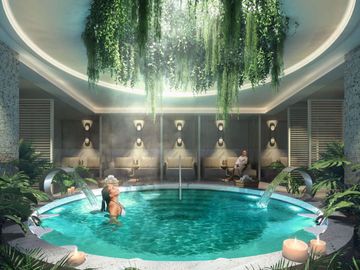 Penthouse con club de playa, alberca, Gimnasio, pista de jogging, area de asadores, Zona Norte, Merida