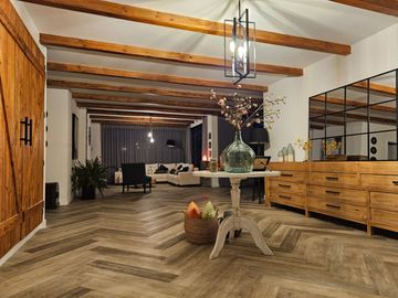 HERMOSA QUINTA EN CHECA CON CASA MODERNA 3 HABITACIONES TIPO EUROPEA