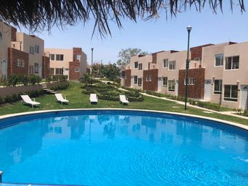 Casa en condominio con 3 recamaras al sur de Cuernavaca en Xochitepec Morelos