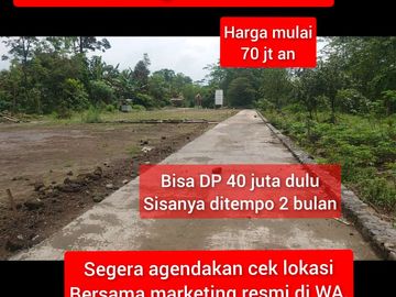 Tanah Buat Hunian Dan Investasi Luasan 85 m2 Lokasi Teras Boyolali