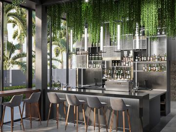 Leasehold Apartment with Unique Bar and Co-working Space