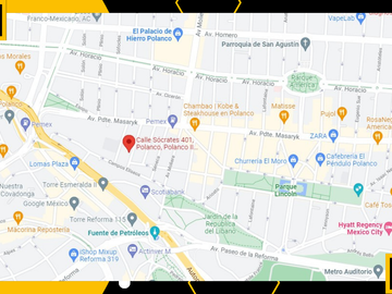 Venta de Departamento En Socrates, Polanco Ii Sección, Miguel Hidalgo, Cdmx