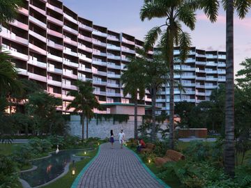 Condo con vista al mar, club de playa, en venta Chicxulub Puerto, Merida
