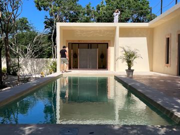 4 villas en la selva de Akumal. Comunidad muy exclusiva.