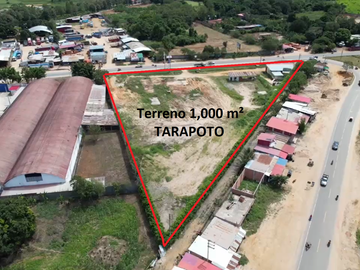 VENDO / ALQUILO TERRENO 1.0 HA EN VIA DE EVITAMIENTO, TARAPOTO - PERÚ