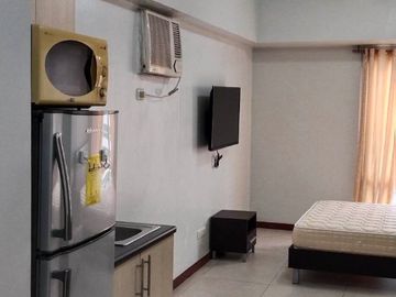 COLUMNSLEGASPI40XT2: For Sale Fully Furnished Studio in The Columns At Legaspi Village