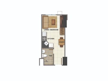 Condo for sale in Tagaytay 1 bedroom for as low as 26k a month No Spot DP