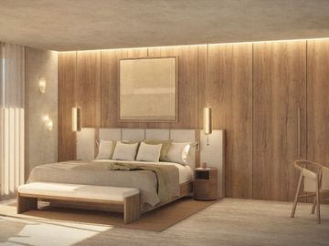 Departamento con alberca privada, simulador de golf, Cine, en venta, Zona Norte, Merida.