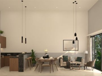 Condominio con Swim up, roof top, alberca, gimnasio, ludoteca, y mas amenidades, en  Zona Norte,  Merida.