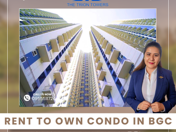 RENT TO OWN CONDO IN BGC | THE TRION TOWERS | 1 BEDROOM