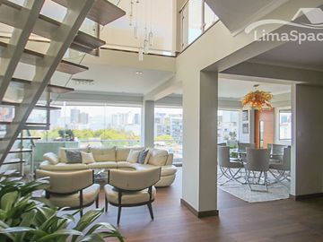 Lujoso Penthouse En El Centro De Miraflores Terraza Y Piscina Pr