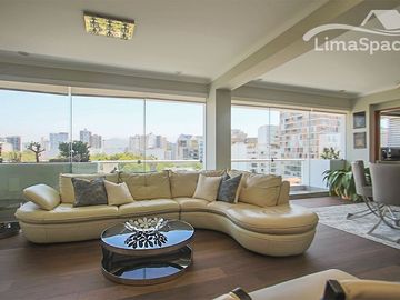 Lujoso Penthouse En El Centro De Miraflores Terraza Y Piscina Pr